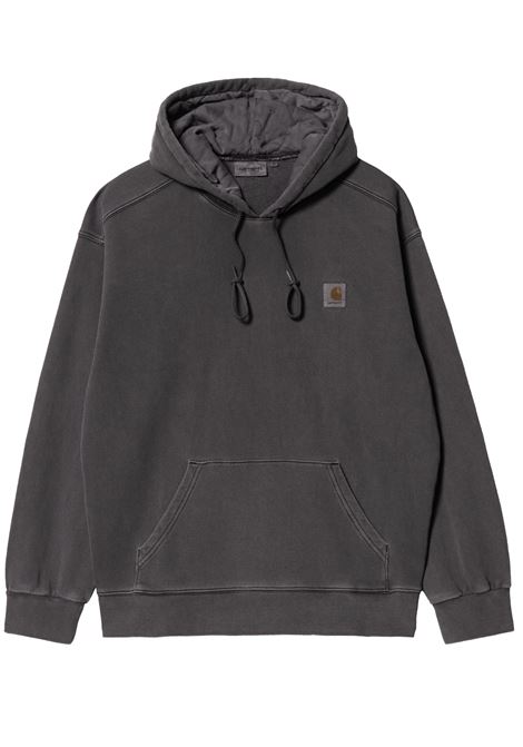 hooded nelson sweatshirt man black CARHARTT WIP | I02996389.GD